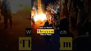 Wait to Watch #theyyam #shorts