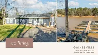 Lake Lanier Is Calling Your Name!  New Listing In Gainesville, Georgia.  Emily Mattison, Realtor