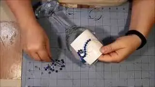 Wine Glass Embellishment Tutorial - Bling!