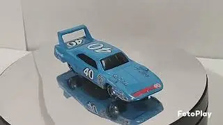 Hot Wheels Quick Vid-(#4)Aqua, Teal, Sky Blue, Turquoise, Petty Blue 