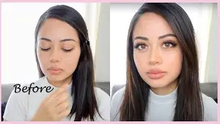 Simple natural everyday makeup routine (Olive skin tone) Tia Obed