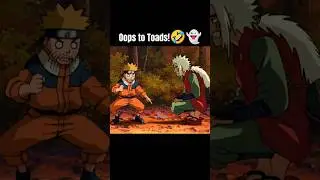 Naruto&rsquo;s Hilarious Summoning Jutsu Journey! 🐸🔥 #naruto #jiraya #training #amv