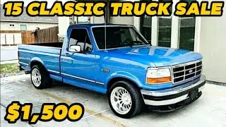 Act now: 15 Classic Trucks For Sale Under $10,500