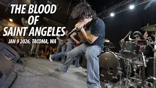THE BLOOD OF SAINT ANGELS at Real Art Tacoma, Jan 9 2026, Tacoma, WA | 4K | RAW Underground LIVE