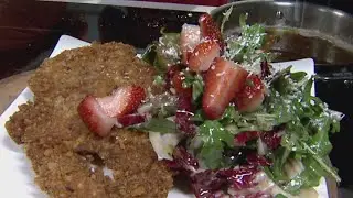 The FOX43 morning team tries Olivia's Chicken Milanese and blueberry banana pancake cocktail
