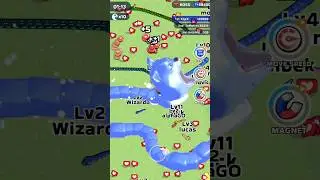 Snake Clash VIP Best Gameplay 1280 #snakeclash #games #viralshorts
