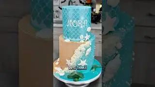 Торт на пляжную тематику 🌊