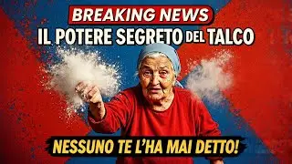 Il potere segreto del TALCO: Trucchi della nonna che nessuno ti ha mai detto!