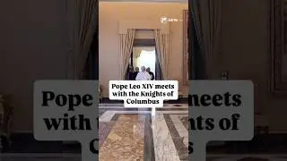 Pope Leo XIV meets with the Knights of Columbus | EWTN News