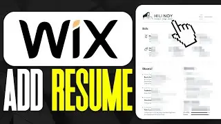How To Add Resume To Wix Website (2025)