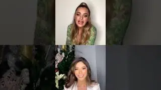Miss Chile - Daniela Nicol&aacute;s & Miss Colombia  - Laura Olascuaga LIVE INSTAGRAM