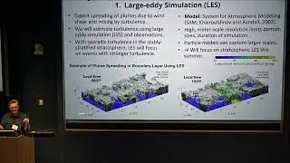 Robert Wood: Modeling atmospheric turbulence and its impacts on plume dispersion...(April 24, 2025)