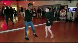 Eric Jones-Santana and Isabel Freiberger