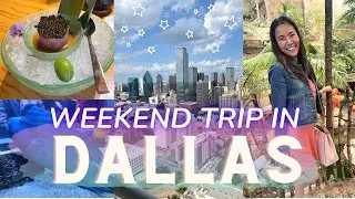 Dallas Solo Weekend Trip Vlog | Weekend in Dallas TX, Magnolia Hotel, Nobu, Aquarium