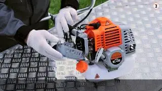 Замена воздушного фильтра мотокосы BC-43E