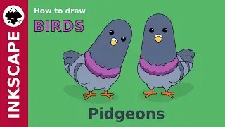 Inkscape Tutorial: How to draw a bird [2022]