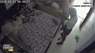 Robbery at Indian Oil Manager's House: Indore, MP CCTV Footage | News9