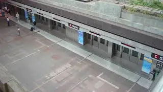 Denver Airport Train Ambience for One Hour