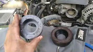 Cambiar Cluch de A/C sin quitar el Compresor GMC, Silverado, 2005
