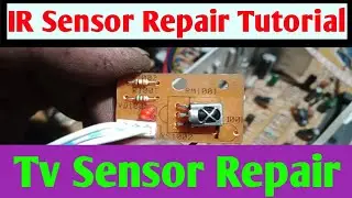 Crt Tv Ir Sensor Repair || টিভিতে রিমোট কাজ করে না কেন দেখুন??