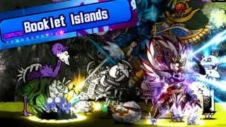 Booklet Islands Walkthrough (Uber Carry) | Update 15 | The Battle Cats