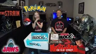Mega Nerd Block Unboxing - Horror Block June 2016 - Bonus Nerd Block Grab Block | Guru Reviews