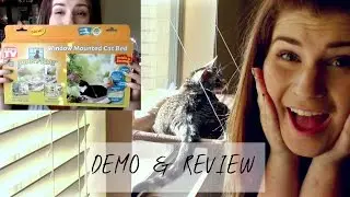 WINDOW MOUNTED CAT BED AS SEEN ON TV REVIEW & DEMO