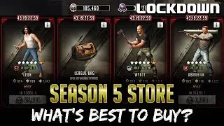 TWD RTS: Leagues Season 5 Store, What's Best to Buy? The Walking Dead: Road to Survival