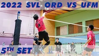 2022 Singapore Volleyball League ORP vs United Force 5th set (side)