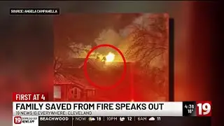 Local family rebuilds after devastating house fire, woman escapes through window