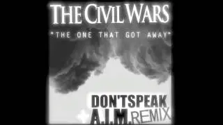The Civil Wars - The One That Got Away (Don'tSpeak, A.I.M. Remix)
