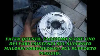 Accensione Malossi su blocco 180 2 tempi.