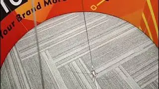 Custom Printed Advertising Promotion Ceiling Banner Display #jarmoo #advertisingdisplay