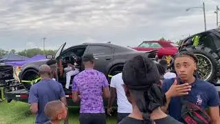 CJ SO SMOOTH (life with Corey) revs up 900 hp hellcat (insanely loud) 🔥🔥
