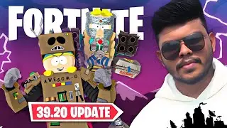 NEW FORTNITE *SOUTH PARK* UPDATE OUT NOW | NEW FREE MINI-PASS, MAP, SKINS & MORE LIVE RONICS GAMING