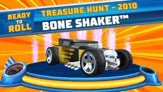 HOT WHEELS UNLIMITED GAMEPLAY | BONE SHAKER | TREASURE HUNT 2010 | DAILY CHALLENGES