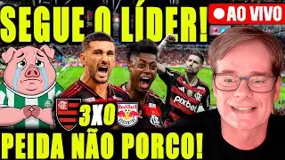 AO VIVO! FLAMENGO 3 X 0  BRAGANTINO! CHUPA PORCO!!!!!!!!