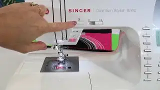 Singer Quantum Stylist 9960 6 с автоматической обрезкой нити