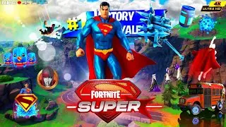 New Fortnite Super | Clark Kent Superman Skin | Superman Mythic Event Victory Royale 4K