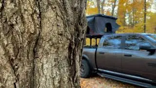 Fall Colors with RAM 1500 Warlock and Roof Top Tent