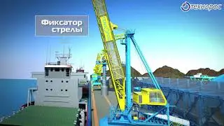 Ship Loading Complex | Portal Crane Operation & Installation