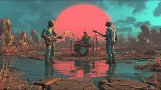 Desert Rock Frequencies & Psychedelic Flow ~ Trip-Hop Chillout Beats for Cosmic Wandering