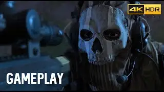 COD: Modern Warfare 2 Realistic Stealth/Action Kills Campaign Gameplay (El Sin Nombre) No Commentary