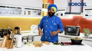Mushroom Ghee Roast with Malbari Paratha | Borosil X Chef Harpal Sokhi