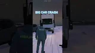 BIG CAR CRASH #roleplay #fivem #fivemhacker #gta #trprp #gtarp
