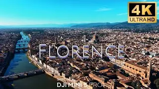 Florence, Italy 🇮🇹 4K Drone Footage 