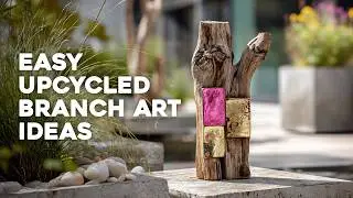 🪵 16 Easy Branch Art Craft: Upcycled Decor Ideas for Your Garden
