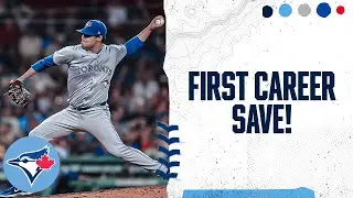 Brendon Little records his first Major League save!