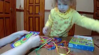 Распаковка набора для творчества. Вышивка лентами и пуговицами 