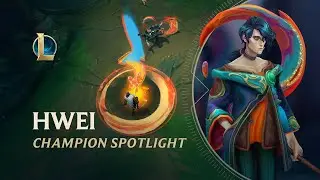 Champion Spotlight: Hwei | Gameplay&nbsp;&ndash; League of Legends